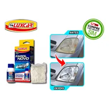 Revitalizador líquido farol novo Luxcar limpa e restaura amarelado fosco Foto mini  2