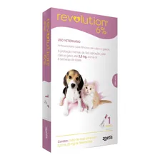 Revolution Cães Gato Filhotes 15mg Até 2,5kg 1 Pipetas Foto mini 4