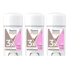Rexona Clinical Antitranspirante Creme Classic 58g Kit C/3 Foto  mini 1
