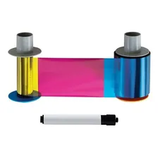 Ribbon Color Fargo Hdp5000 Ref 084051 500 Imp Tinta Colorido Foto  mini 1