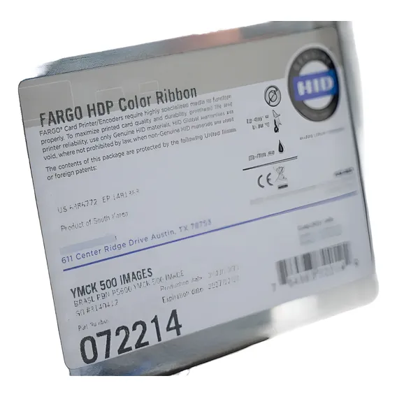Ribbon Color Hid Pn072214 - 500 Imp Para Hdp5000 Hdp5600 Foto 1