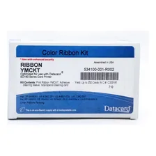 Ribbon Datacard Colorido 534700-001-r002 Para Sd160 Foto  mini 1