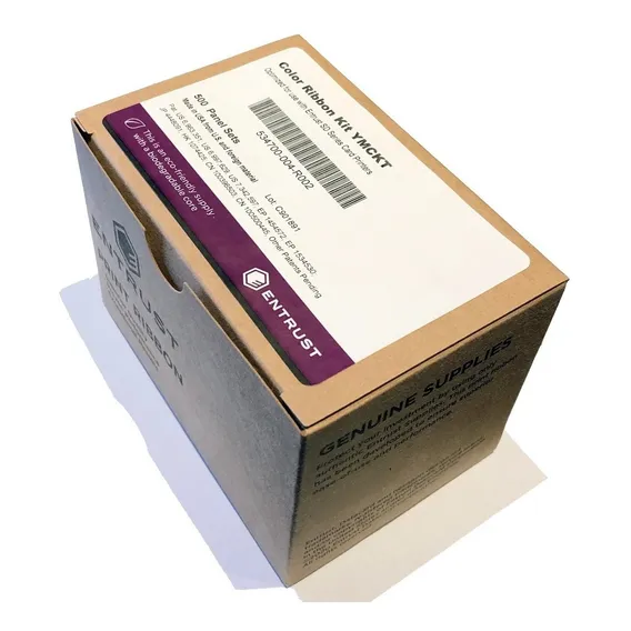 Ribbon Datacard Ymckt 500 Impressões 534700-004-r002 Foto 1