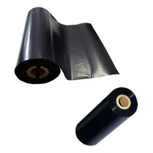 Ribbon de Cera 110x74m zebra tlp 2844 caixa 24 rolos Foto mini 3