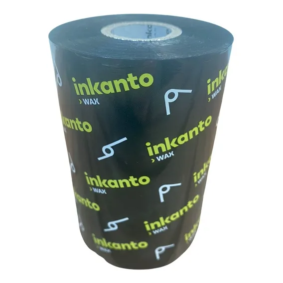 Ribbon De Cera Inkanto Premium 110x300 Zebra S4m Zt230 Foto 1