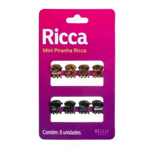 Ricca Clássica Piranha Mini Com 8un Foto 1