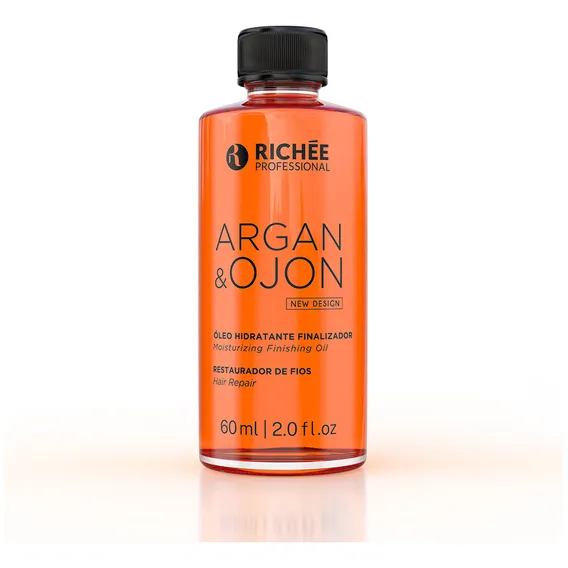 Richée Pro Argan Ojon Óleo Restaurador E Finalizador 60ml Foto 1
