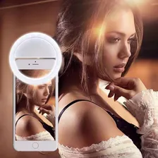 Ring Light Celular Iluminador Youtuber Selfie - Cor Preto Foto mini 3