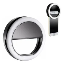 Ring Light Celular Iluminador Youtuber Selfie - Cor Preto Foto mini 1