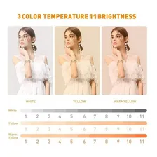 Ring Light Led Iluminador 16cm + Tripé Foto mini 4