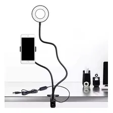 Ring Light + Suporte Celular Selfi Luminaria Abajur Youtuber Foto mini 4