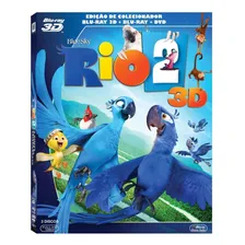 Rio 2 Blu-ray 3d + Blu-ray + Dvd Foto mini 1