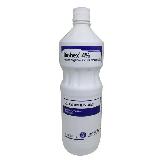 Riohex Clorexidina 4% Degermante 1000ml Rioquímica Foto 1