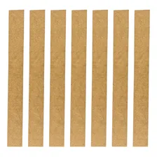 Ripa Mdf 3mm Kit 10 Un Cru Madeira Decoraçao 5x90cm Quarto Foto  mini 1