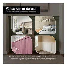 Ripa Mdf Shiplap Quarto Kit 40un Decoraçao Madeira 10x90cm Cor Cru Foto mini  3