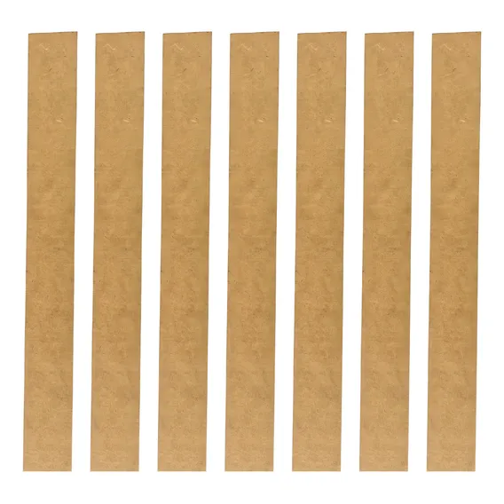 Ripa Mdf Shiplap Quarto Kit 40un Decoraçao Madeira 10x90cm Cor Cru Foto 1