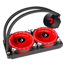 Rise Mode Water Cooler Rgb Preto 240mm Fan Duplo Foto mini 2