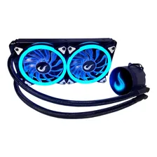 Rise Mode Water Cooler Rgb Preto 240mm Fan Duplo Foto mini 3