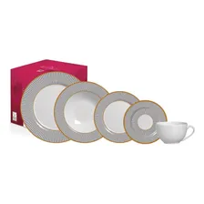 Ritz - Aparelho Jantar 20 Pçs Cor Cinza Foto mini 1