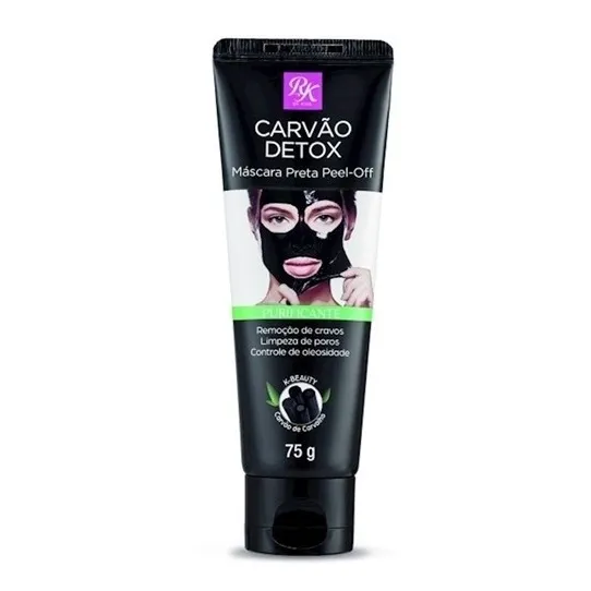 Rk By Kiss Carvão Detox Mascara Preta Peel-off Purificante Foto 1