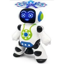 Rob么 Robot Boneco Eletr么nico Dan莽a Com Som E Luz Brinquedo Personagem Rob么 Coptero Foto mini 2