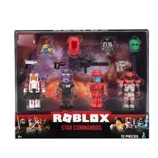 Roblox - Star Commandos - 4 bonecos com acess贸rios - jazwares Foto mini 1