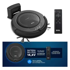 Robo Aspirador Eos Rob Smart Clean Limpeza Controle Remoto Cor Preto Bivolt Foto mini 2