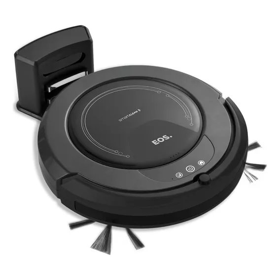 Robo Aspirador Eos Rob Smart Clean Limpeza Controle Remoto Cor Preto Bivolt Foto 1