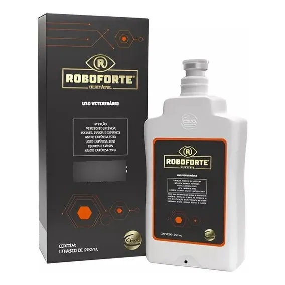 Roboforte 250ml - Para Equinos E Bovinos Foto 1
