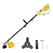 Roçadeira Elétrica 1200w Lâmina E Carretel Nylon Matsuyama Cor Amarelo 220V Foto  mini 1