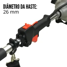 Roçadeira Gasolina Multifuncao C/ Podador 63cc Muito Potente Foto mini  3