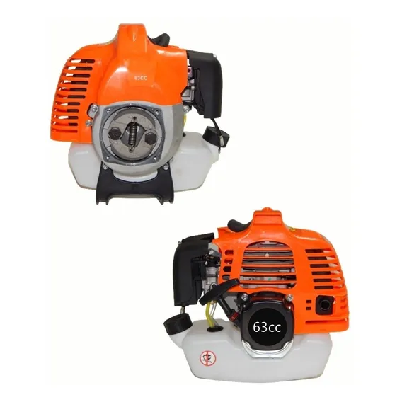 Rocadeira Gasolina Profissional 63cc + Enxada Rotativa Foto 1