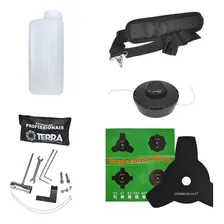 Roçadeira Lateral Gasolina 43cc Lâmina E Nylon Grhb430 Terra Foto mini 4