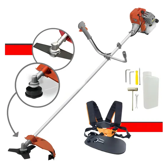 Roçadeira Lateral À Gasolina Tekna Rl520ac-g2 52cc 2t Foto 1