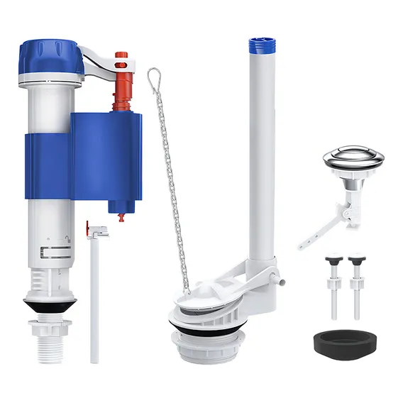 Roco kit completo para caixas acopladas com acionamento superior blanco y azul Foto 1