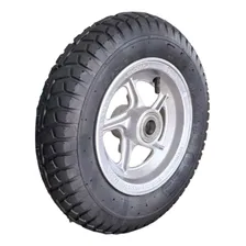 Roda 3,50x8 Aro Alumínio Pneu Bufallo 4lonas Foto  mini 1