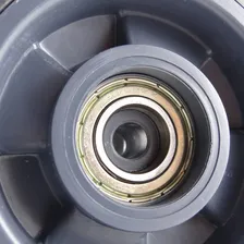 Roda 412 Carrinho Supermercado Rodinha 4 Pol RodĂzio 20 Pç Rodas Cinza-escuro Yorkplast Foto mini 4