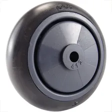 Roda 412 Carrinho Supermercado Rodinha 4 Pol RodĂzio 20 Pç Rodas Cinza-escuro Yorkplast Foto mini 1