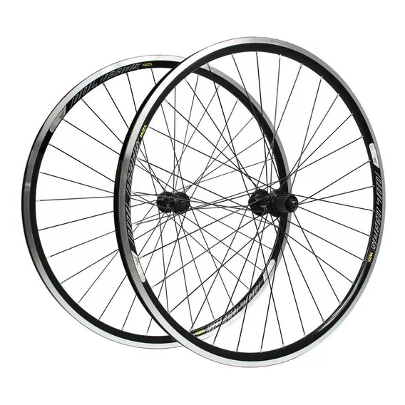 Roda 700 Vzan Speed Com Cubo Shimano Cassete K-7 32f Preta Cor Preto Foto 1