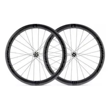 Roda 700c Reynolds Ar46 Carbono Nucleo Shimano Para Disco Cor Preto Foto mini 1
