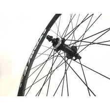 Roda Aero Aro 29 Mtb Cubo Disco Rolamento K7 V-nine Vzan Vortex Cor Preta Foto mini 3
