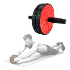 Roda Aparelho Abdominal Lombar Academia Exercícios Foto mini  2