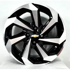 Roda Aro 13 4x100 Celta Monza Corsa Classic / Jogo + Bicos Cor Preta Diamantada Foto mini 4
