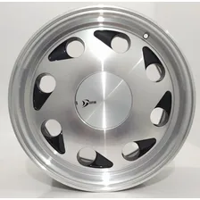 Roda Aro 15 4x100 Pingo Dagua 930 / Valor Unitário Cor Preto Diamantado Foto mini 3