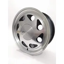 Roda Aro 15 4x100 Pingo Dagua 930 / Valor Unitário Cor Preto Diamantado Foto mini 2