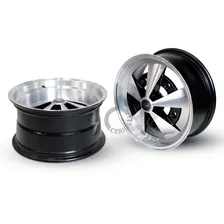 Roda Aro 15 5x205 Fusca Kombi Tala 6 Tala 8 Cigoletta +bicos Cor Preto Diamante Escarabajo 5x205 Foto mini  2