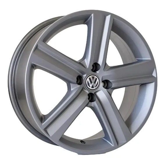 Roda Aro 15 Gol Saveiro Voyage Parati 4x100 / Jogo R65 Cor Grafite Fosco 4x100 Foto 1