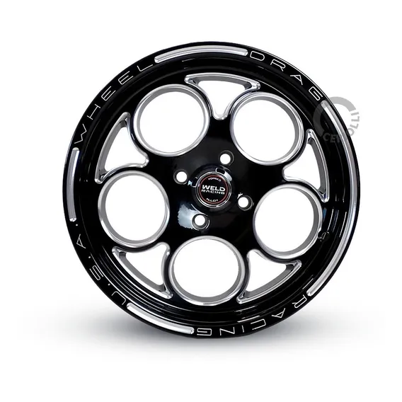 Roda Aro 15 Weld Magnun 15x7 4x100 Gol Chevette Cor Preta Diamantado Foto 1