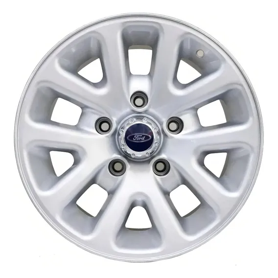 Roda Aro 16 F-1000 Turbo 1991 1998 Unidade / 1 Roda Cor Prata Foto 1