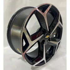 Roda Aro 17 4x100 R-line S23 Krmai / Valor Unitário Cor Preta Diamantada Foto mini 3